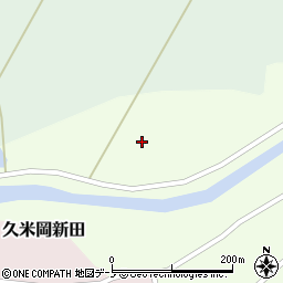 秋田県三種町（山本郡）川尻（下の瀬）周辺の地図