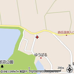 森岳温泉簡易郵便局周辺の地図