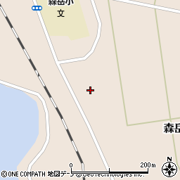 秋田県山本郡三種町森岳東囲144周辺の地図