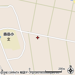 秋田県山本郡三種町森岳塞ノ神周辺の地図