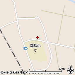 秋田県山本郡三種町森岳東囲102周辺の地図