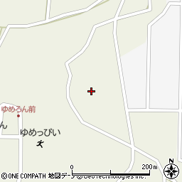 秋田県三種町（山本郡）大口（大口）周辺の地図