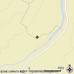 岩手県二戸郡一戸町平糠岩木周辺の地図