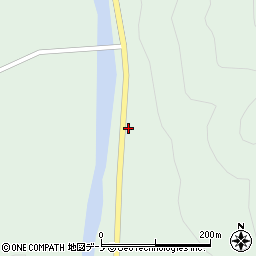 岩手県岩手郡葛巻町田部岩瀬張22周辺の地図