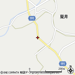 秋田県鹿角市八幡平（寺山）周辺の地図