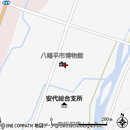 八幡平市　博物館周辺の地図