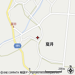 秋田県鹿角市八幡平夏井79周辺の地図