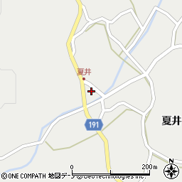 秋田県鹿角市八幡平夏井15周辺の地図