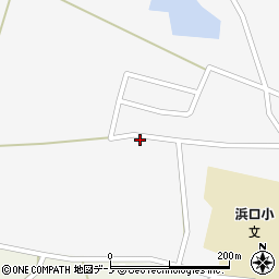 秋田県山本郡三種町浜田福沢周辺の地図