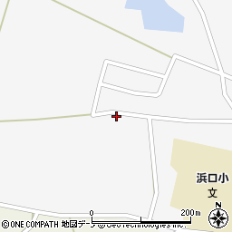 秋田県三種町（山本郡）浜田（福沢）周辺の地図
