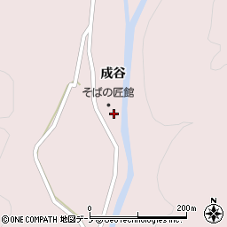 岩手県久慈市山形町霜畑成谷周辺の地図