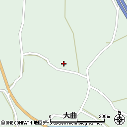 秋田県山本郡三種町鵜川南台周辺の地図