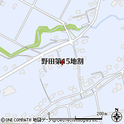 岩手県野田村（九戸郡）野田（第１５地割）周辺の地図