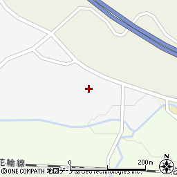 岩手県八幡平市曲田周辺の地図
