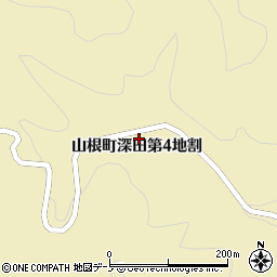 岩手県久慈市山根町深田（第４地割）周辺の地図