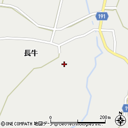 秋田県鹿角市八幡平長牛31周辺の地図