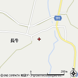 秋田県鹿角市八幡平長牛19周辺の地図