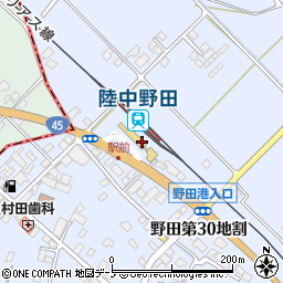 観光物産館ぱあぷる周辺の地図