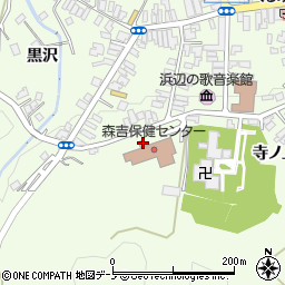 北秋田市役所　生活支援ハウスデイサービスセンター周辺の地図