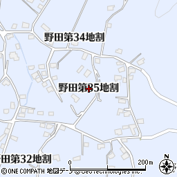 岩手県野田村（九戸郡）野田（第３５地割）周辺の地図