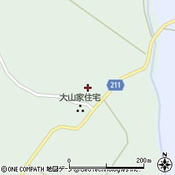 秋田県山本郡三種町鵜川飯塚周辺の地図