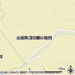 岩手県久慈市山根町深田（第６地割）周辺の地図