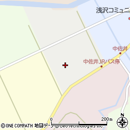 岩手県八幡平市中田周辺の地図
