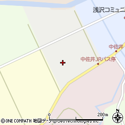 岩手県八幡平市中田周辺の地図