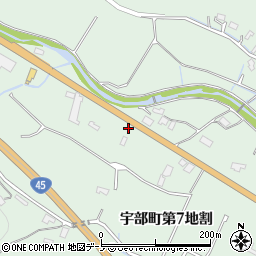 株式会社カナモト　久慈営業所周辺の地図