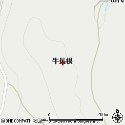 秋田県鹿角市八幡平牛長根周辺の地図