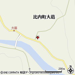 大葛郵便局 ＡＴＭ周辺の地図