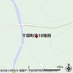 岩手県久慈市宇部町第１８地割周辺の地図