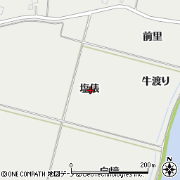 秋田県鹿角市八幡平塩俵周辺の地図