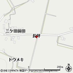 秋田県鹿角市八幡平長坪周辺の地図