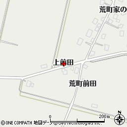 秋田県鹿角市八幡平上前田周辺の地図