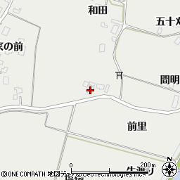 秋田県鹿角市八幡平和田46周辺の地図