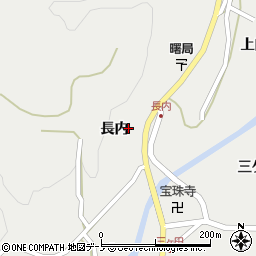 秋田県鹿角市八幡平（長内）周辺の地図