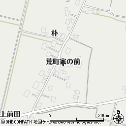 秋田県鹿角市八幡平荒町家の前周辺の地図