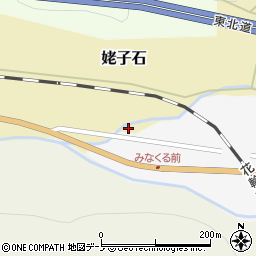 岩手県八幡平市姥子石103-1周辺の地図
