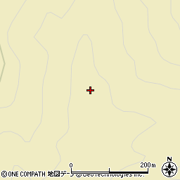 黒石川沢周辺の地図