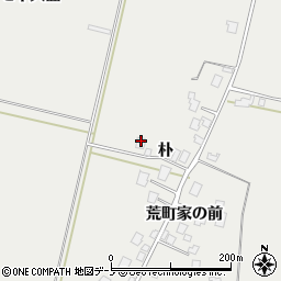 秋田県鹿角市八幡平朴18周辺の地図