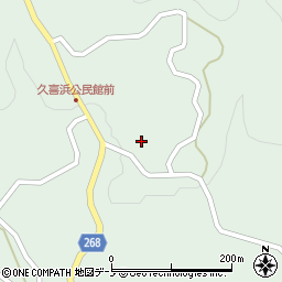 久喜簡易郵便局周辺の地図