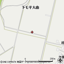 秋田県鹿角市八幡平下モ平大曲27周辺の地図