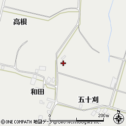秋田県鹿角市八幡平五十刈7周辺の地図