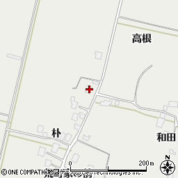 秋田県鹿角市八幡平朴35周辺の地図