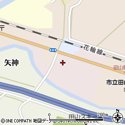 田山ドライブイン周辺の地図