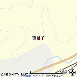 岩手県二戸郡一戸町小鳥谷笹目子周辺の地図