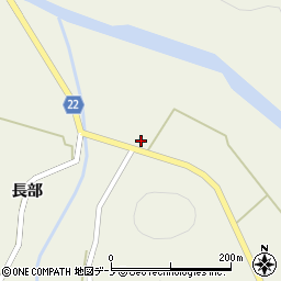 秋田県大館市比内町大葛中山堀通30周辺の地図