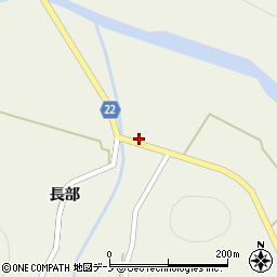 秋田県大館市比内町大葛大川反周辺の地図