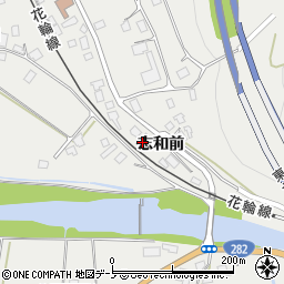 秋田県鹿角市八幡平志和前18周辺の地図
